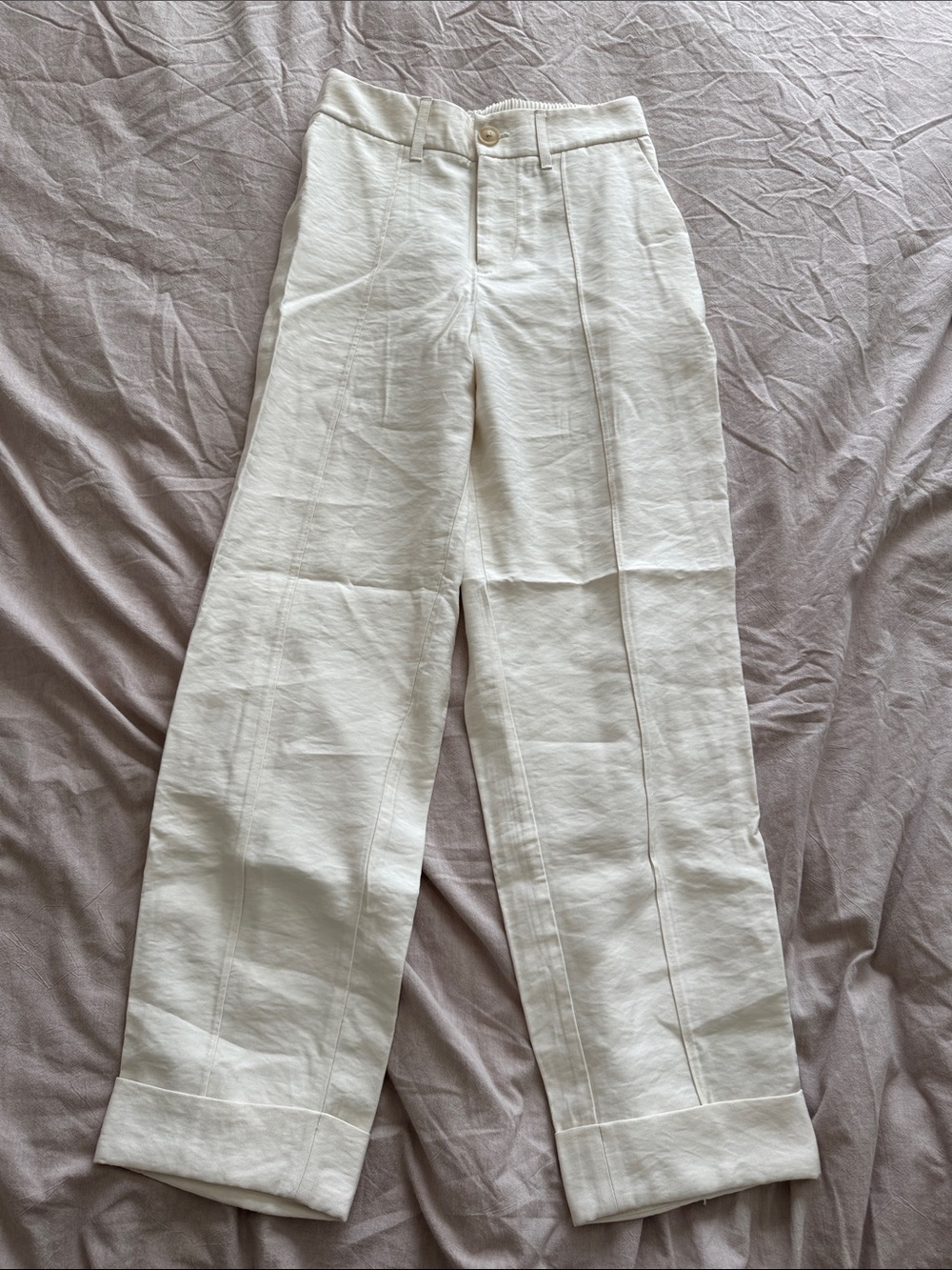 a new day White Straight-Leg Chinos